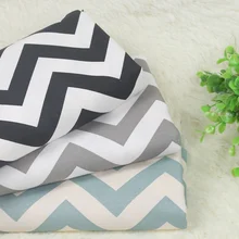 Freies schiff 100% baumwolle leinwand große Chevron druckgewebe, 145 cm breit, verkauft durch meter, für sofa/kissen/taschen/tischdecke/kissen etc.