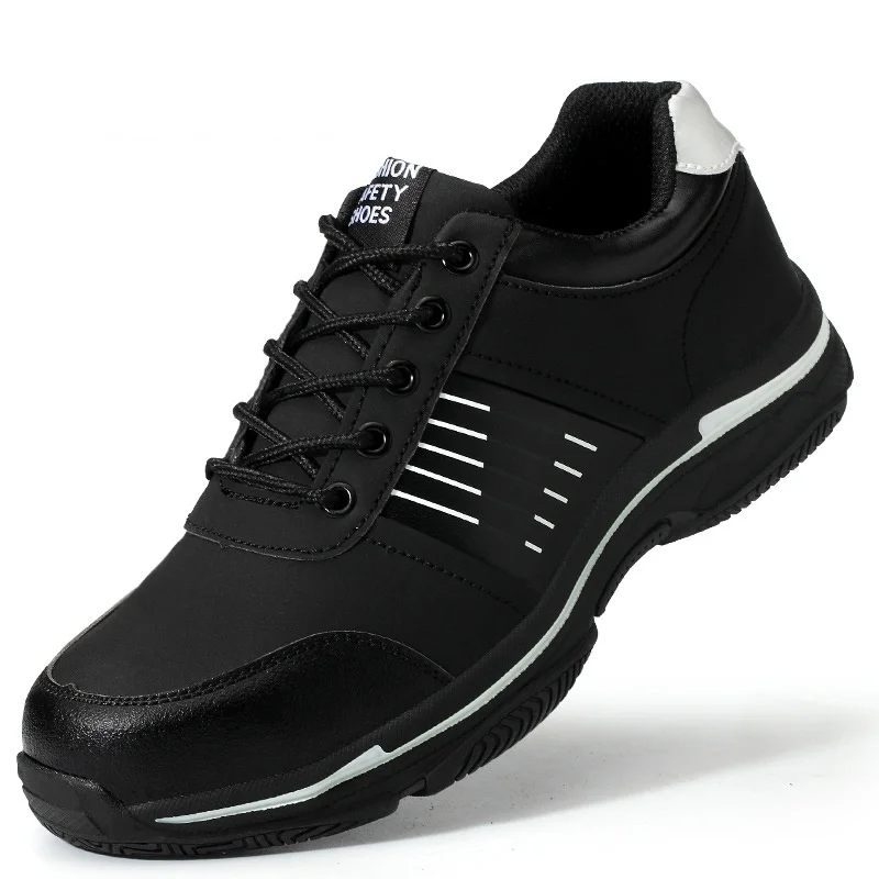 Hohner/Рабочая Мужская нестираемая обувь; противоскользящие ботинки с стальным носком; Повседневная модная защитная обувь