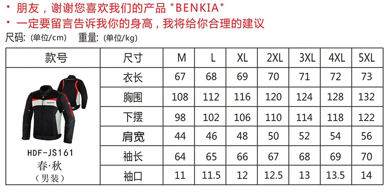 BENKIA мотоциклетная куртка Защитное снаряжение куртка для мотокросса Летняя мужская мотоциклетная куртка мотоциклетная одежда черная