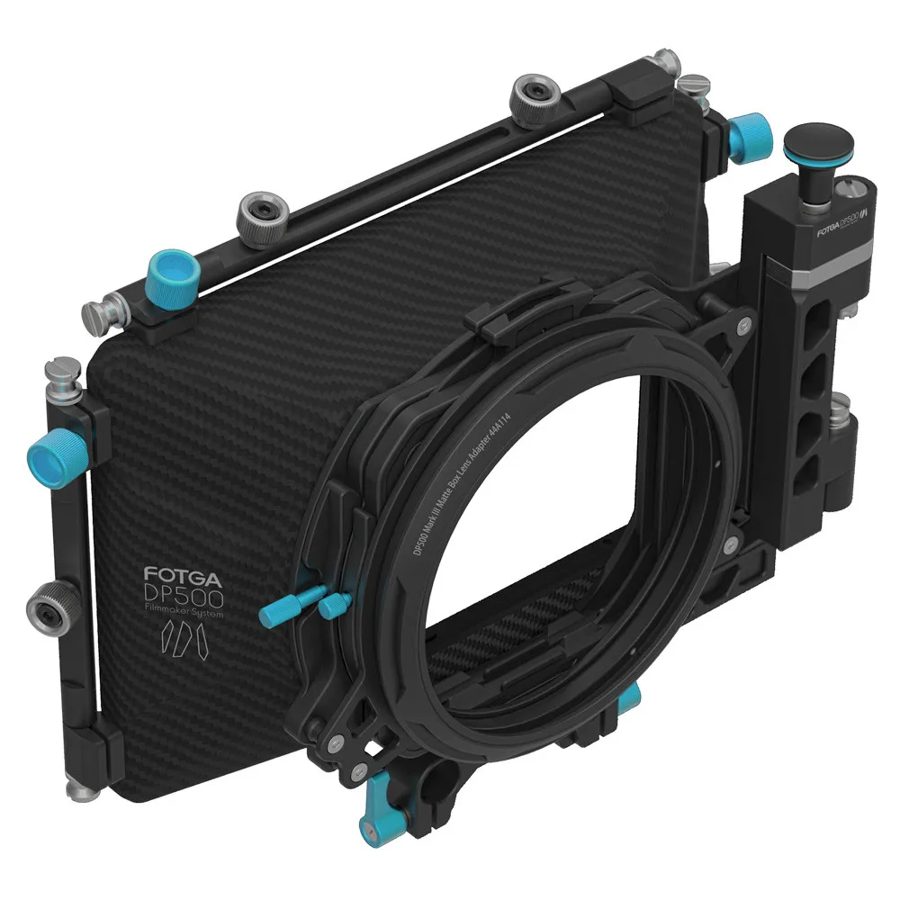 FOTGA DP500III Pro DSLR поворотный матовый корпус солнцезащитный козырек для 15 мм стержня
