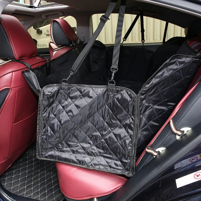 Portable Dog Car Seat Cover View Mesh Waterproof Pet Carrier Rear Back Mat Hammock Cushion Protector And Pockets E20 | Дом и сад