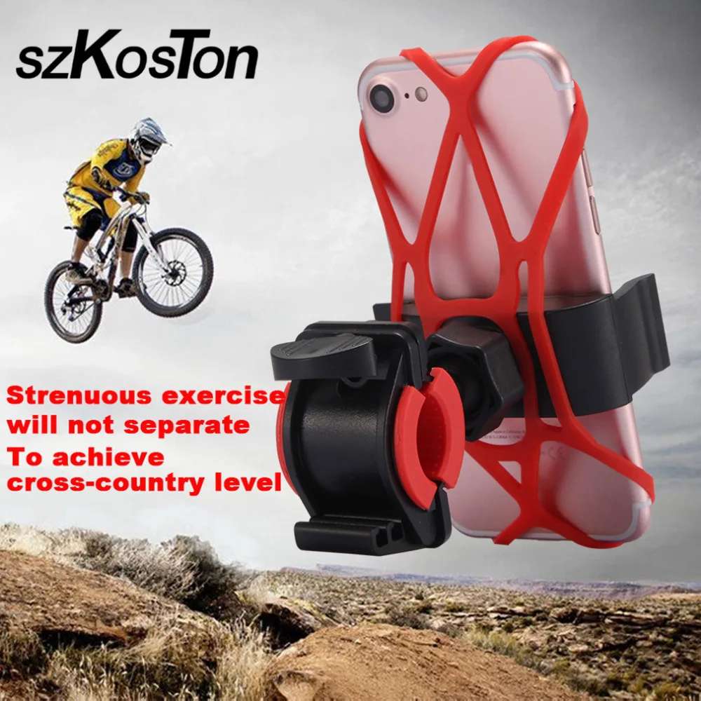 Adjustable bike Handlebar Phone Mount Bracket Bicycle Bike Frame Mobile