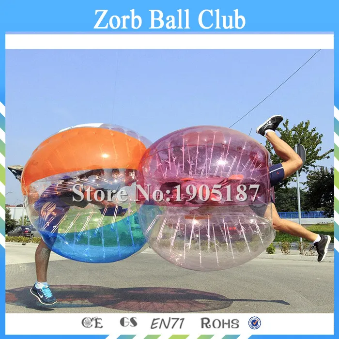 Бесплатная доставка 1,2 м Открытый ТПУ футбольный мяч Bubble надувные Зорб бампер мяч для взрослых/Дети