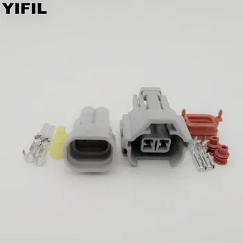 

5/10/20sets/lot 2 Pin/Way Female and Male Fuel Injector Plug Automotive Electrical Connector For Santana 3000 Subaru 6189-0060