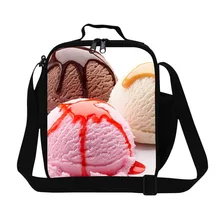 Персонализированные школьные сумки для девочек, стильная Женская рабочая сумка для еды, Детский милый Контейнер для ланча для взрослых, сумка на плечо с ремешком