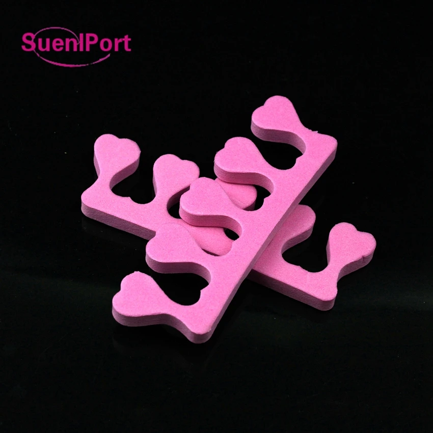 

Sune l Port 2pcs Toe Separator For Manicure Pedicure Nail Tool Soft Foam Sponge Separator Finger Spacer feet care braces 1 pair