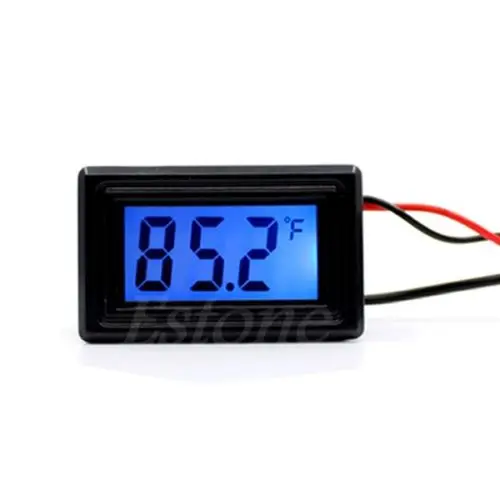 New WH5001 Celsius/Fahrenheit Digital Thermometer Temperature Meter Gauge C/Fin Braiders from