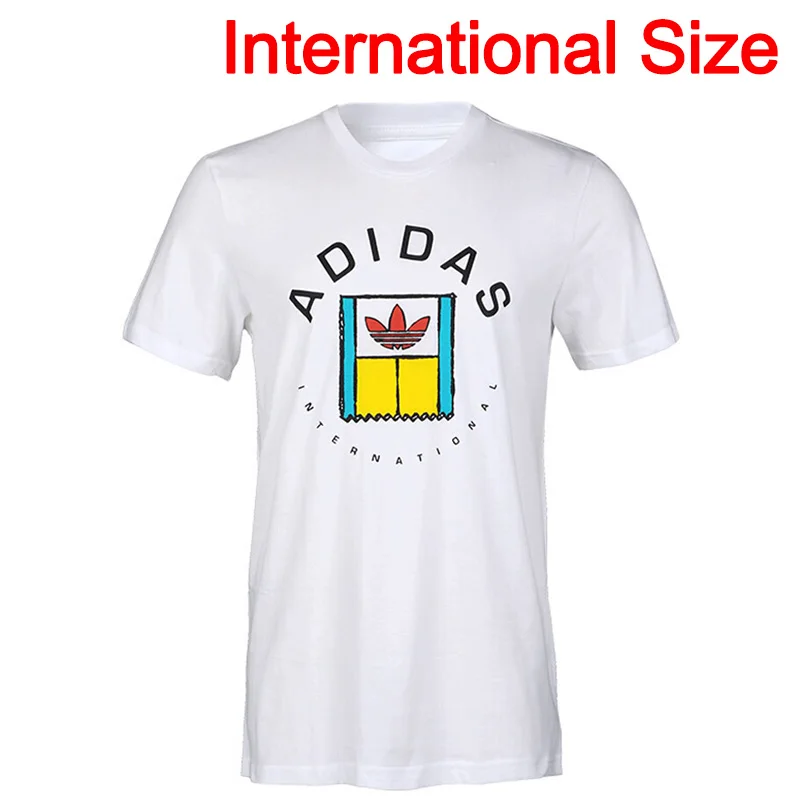 Новое поступление Adidas Ogriginals ONCOURT футболка Для мужчин футболки с коротким рукавом спортивная - Цвет: DT8111
