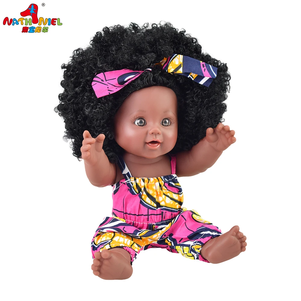 Ванна bebek reborn! 12 дюймов черные детские куклы reborn силиконовые виниловые 30 см для