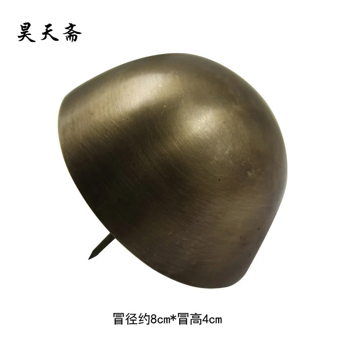 

[Haotian vegetarian] diameter 8CM pure copper fat Timbal nail bubble nail copper nails copper nails copper doornail gate HTL-076