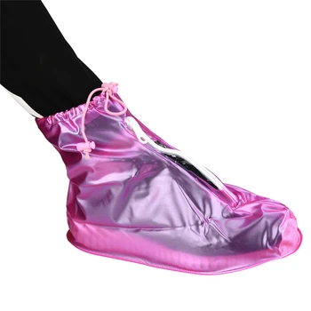 

Adult Flattie Rain Rains gear Pure Color Waterproof Rain gear s Thicker Non-slip Scootor Boots Hot Selling rain shoes J35