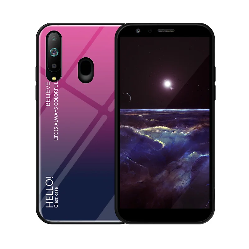Чехол для Samsung Galaxy A8 A5 A7 A9 2018 Star A6 Plus A8S A6S A30 чехол из ТПУ с мягким краем и