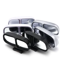 1Pc Auto Wide Angle Rear Mirror Side View Car Universal Blind Spot Square Mirror Van Rearview Mirror Back-up Accessories