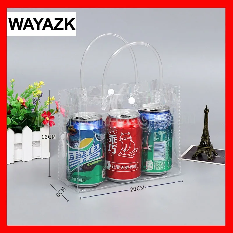 10 шт./лот) водонепроницаемый прозрачный, ПВХ сумка