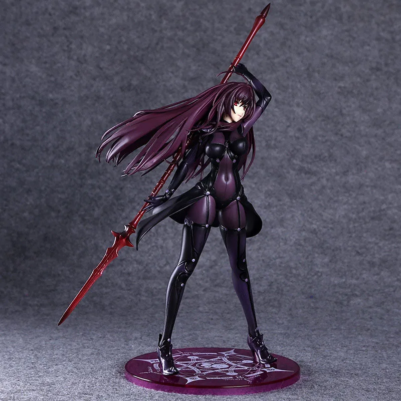 27 см Fate Zero Fate/grand Order Lancer Scathach масштаб предварительно окрашенные Японские Аниме фигурки экшн-игрушки Фигурки ПВХ Коллекция моделей