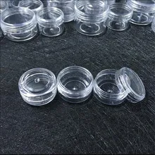 5 шт. 3 г 10 г Мини косметические баночки Пустые Тени для век Макияж Блеск порошок контейнер прозрачный многоразовые бутылки аксессуары для ногтей горшки