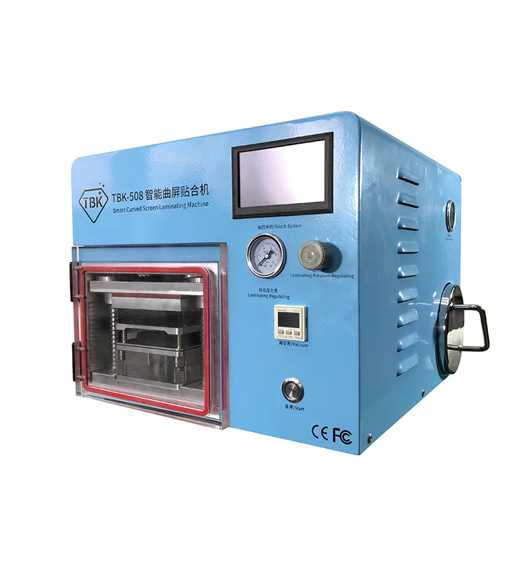 

5 in 1 Smart Curved LCD Screen Laminating Machine TBK-508 Used For Mobile repairing