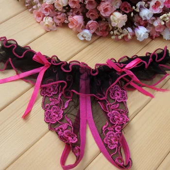 

Women Lady Sexy Lace Thongs G-string Panties Knickers Lingerie Underwear T back G-String Briefs F60*NS033W