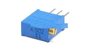 

3296X-502 Side Adjustable Precision Multi Ring Potent 3296X-1-502 500 Ohm 3296X Multiturn Trimmer Potentiometer X502