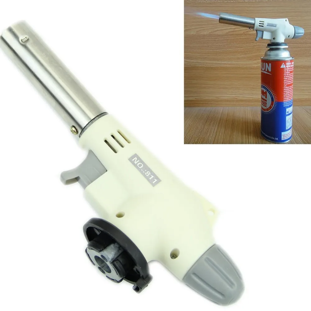 Butane Gas Blow Gun Torch Burner Welding Solder Iron Soldering Lighter
