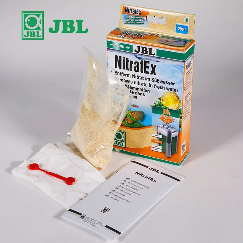 1 Набор JBL NitratEx для пресноводного аквариума, материал фильтра 250 мл в дополнение к нитрату NO3