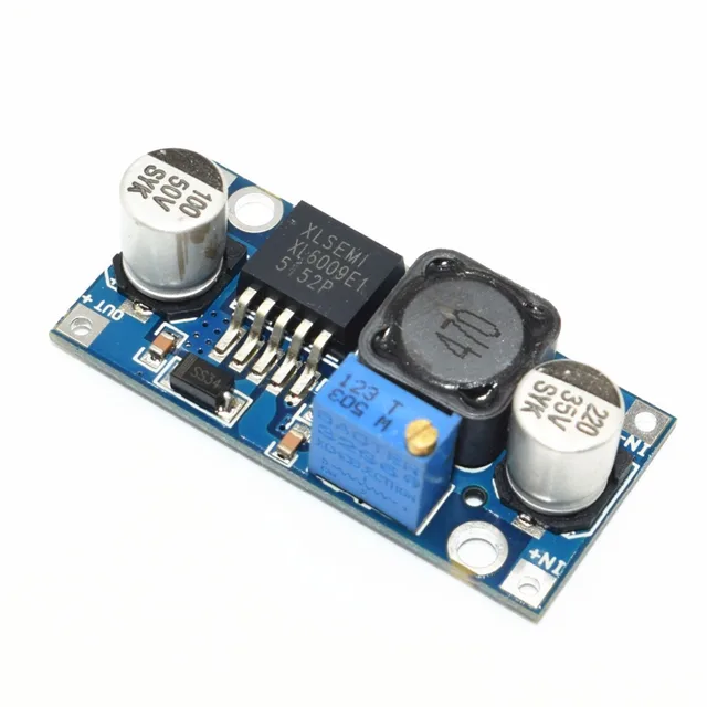 TENSTAR ROBOT XL6009 DC-DC ブースターモジュール電源出力調整