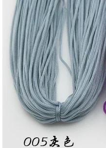 Полая линия вязания нитей ручной вязки хлопок вязание крючком шерстяные иглы ручной работы для DIY - Цвет: Светло-серый