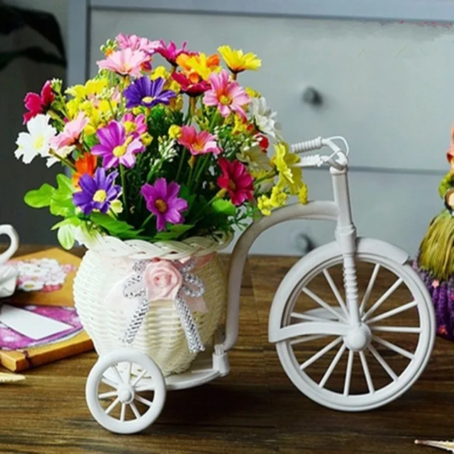 deko fahrrad blumentopf
