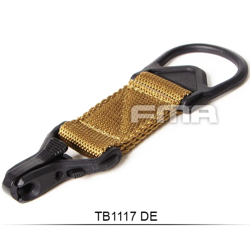 Тактический ремень для охоты FMA Slings MA1 одноточечный адаптер Paraclip TB1117 BK DE OD