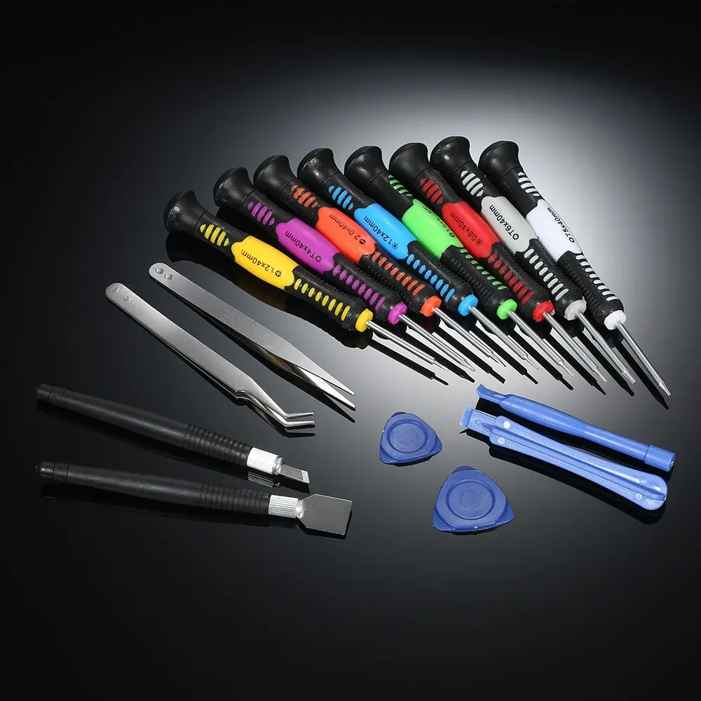 16 in 1 Precision screwdriver set multitul Torx Slotted Phillips screw driver Repair Tools Kit for cellphones telecommunications |