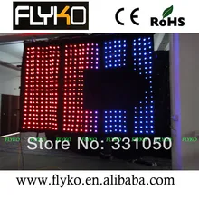 Свадебные украшения Крытый светодиодный видео занавес