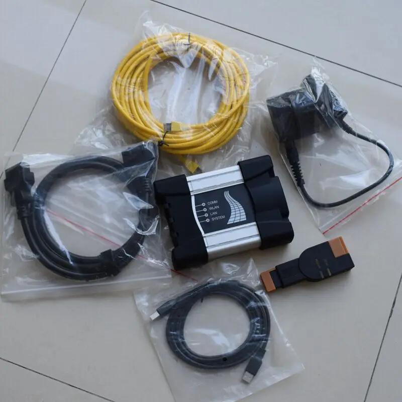  2019 nueva llegada herramienta de diagnóstico mb star c4 Para BMW Icom next vas 5054a con cf-19 por