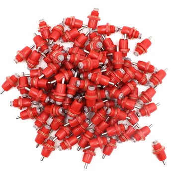 

100pcs High Quality Spring Type Chicken Red Nipples Drinking Chicken With Automatic Water Dispenser Chicken Mouth Drinking Water