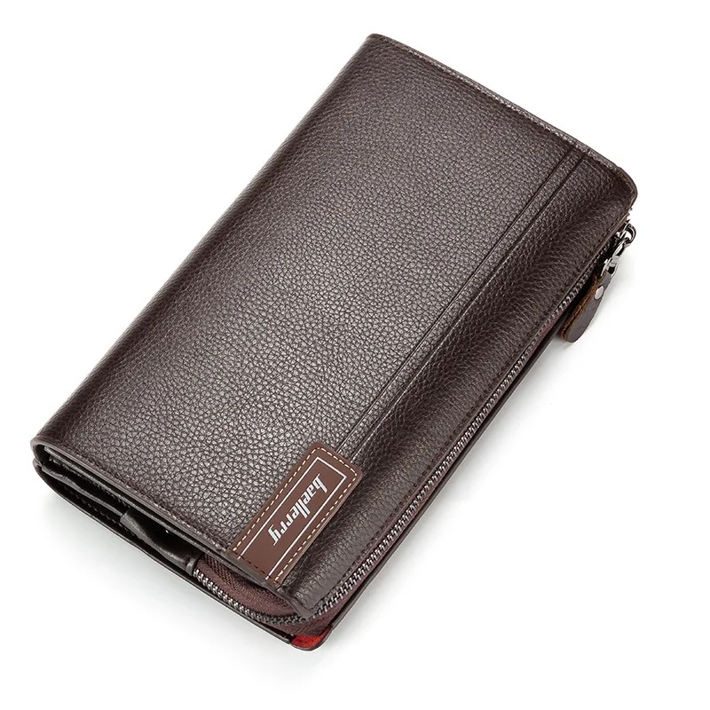 Luxury Wallets With Coin Pocket Long Zipper Coin Purse for Men Clutch Business Male Wallet Double Zipper Vintage Large Wallet Luxury Wallets With Coin Pocket Long Zipper Coin Purse for Men Clutch Business Male Wallet Double Zipper Vintage Large Wallet