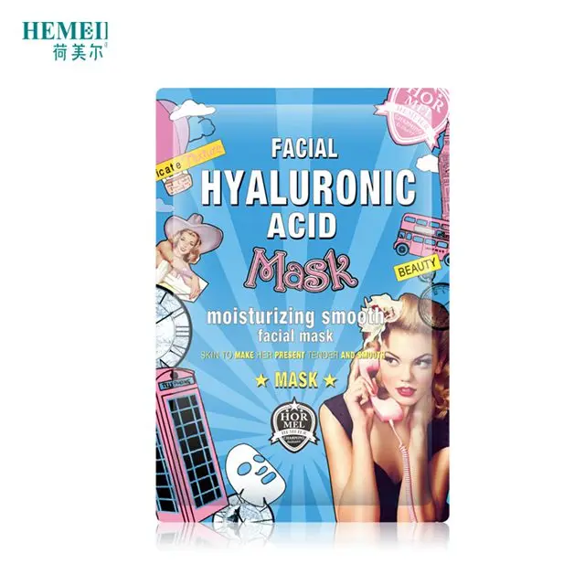 HEMEIEL маска с гиалуроновой кислотой, коллагеновая увлажняющая маска для лица, контроль жирности, косметика для ухода за лицом, маска для ухода за кожей - Цвет: Hyaluronic Acids