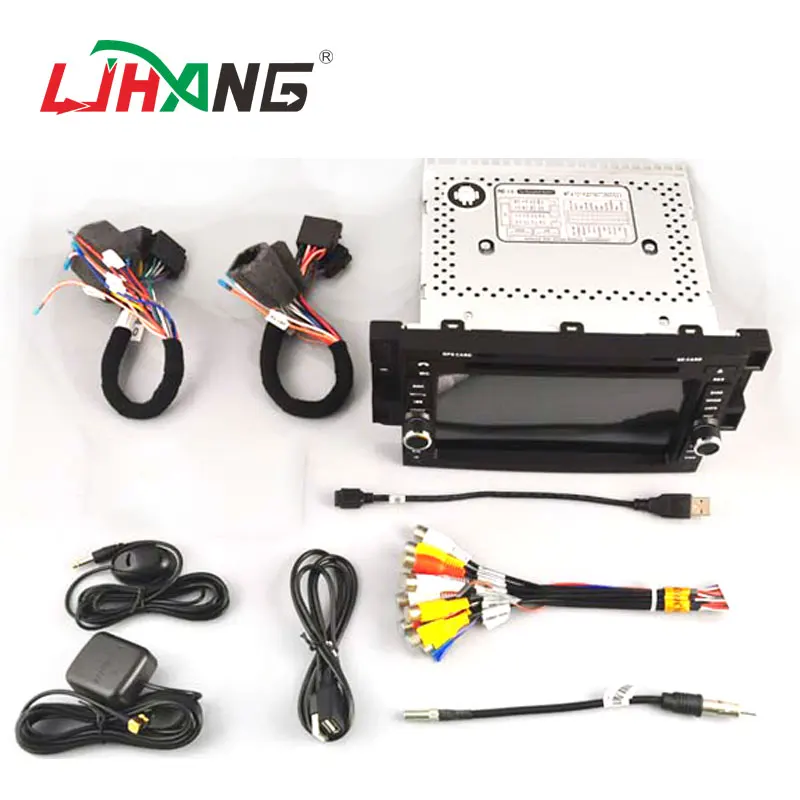 Discount LJHANG 2 Din Car DVD Player Android 9.0 For Chevrolet Aveo Epica Captiva 2005-2011 WIFI Multimedia Stereo GPS Navi Car Radio RDS 4