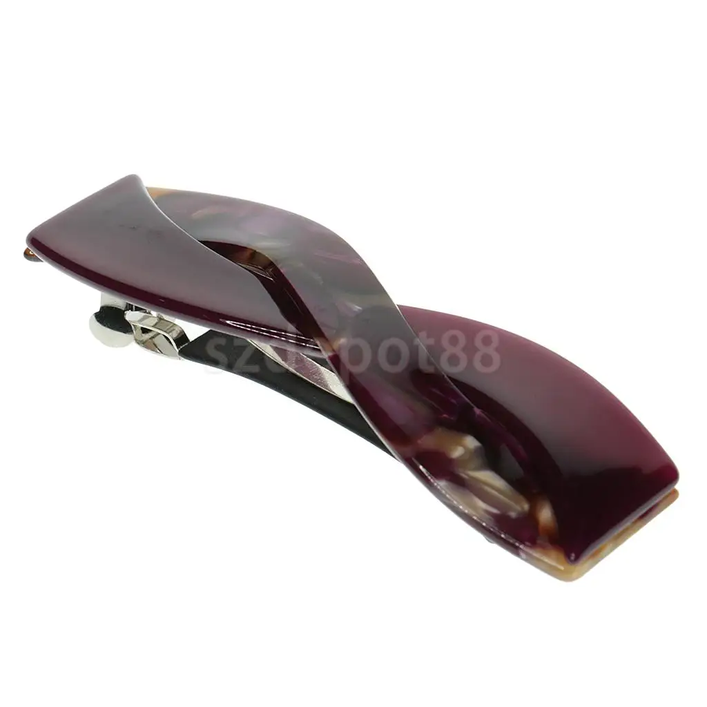 French Acetate Hair Clip Barrette Hair Bands Fascinator Accesorios Women Fashion Ponytail Holder