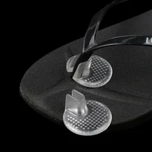 Силиконовые Вьетнамки, гелевые подушки, подушечки, защита для пальцев ног, противоскользящие прозрачные подушечки для обуви, стельки, подушки для вьетнамок, сандалии