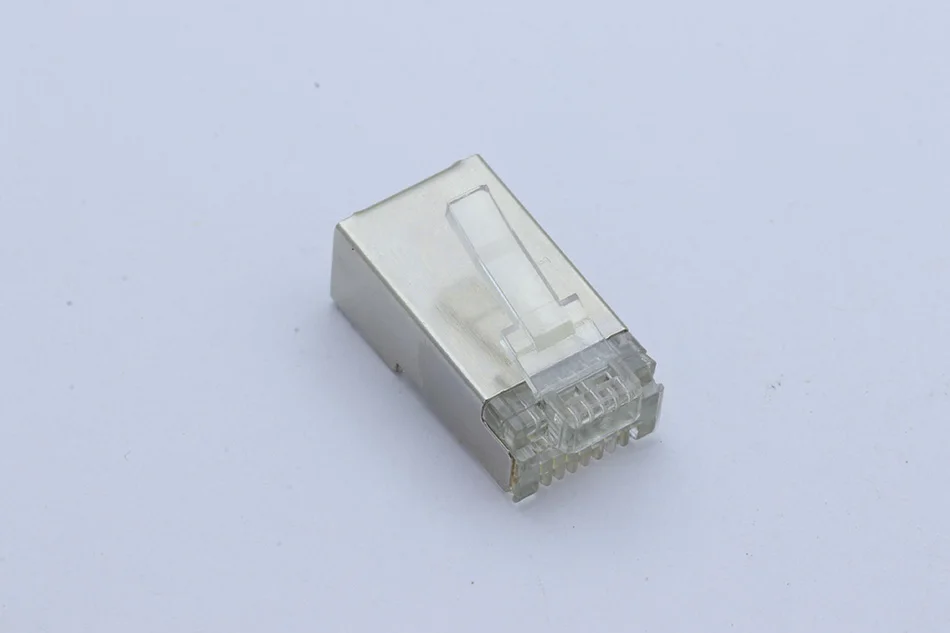 10 шт. 8P8C с украшением в виде кристаллов 8Pin RJ45 модульный разъем Rj-45 Разъем сетевого кабеля адаптера для Cat6 Rj45 Ethernet кабельные разъемы головки