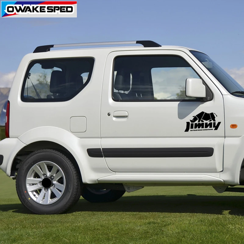 2 шт. 30 см наклейка для Suzuki Jimny декор для оконного стекла Виниловая наклейка для кузова автомобиля боковая наклейка s Водонепроницаемая наклейка