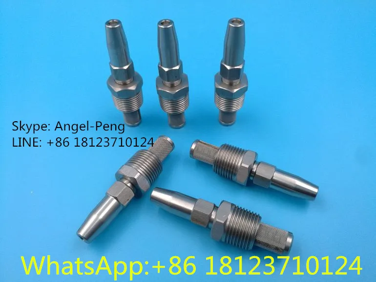 Paper edge cutting nozzle,deckle edge trimming solid stream nozzle,full