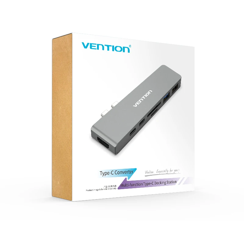 Vention USB C адаптер Thunderbolt 3 док станция Type к HDMI конвертер для нового Macbook Pro 2017 2018 usb c