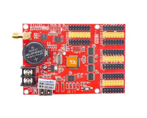 W63 телефон с беспроводным Wi Fi и USB портами карта памяти поддерживает P10 P16 P20 F3.0 F3.75