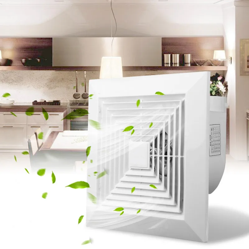 

31W 6 inch 220V Low Noise Window Ceiling Wall Mount Ventilation Exhaust Fan Bathroom Kitchen Blower Home System