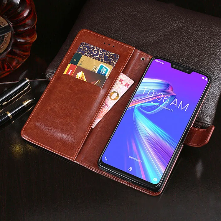 

For Asus Zenfone Max M2 ZB633KL Case Flip Luxury Wallet PU Leather Cover Phone Case For ASUS ZB633KL ZB ZB633 633 633KL KL Case