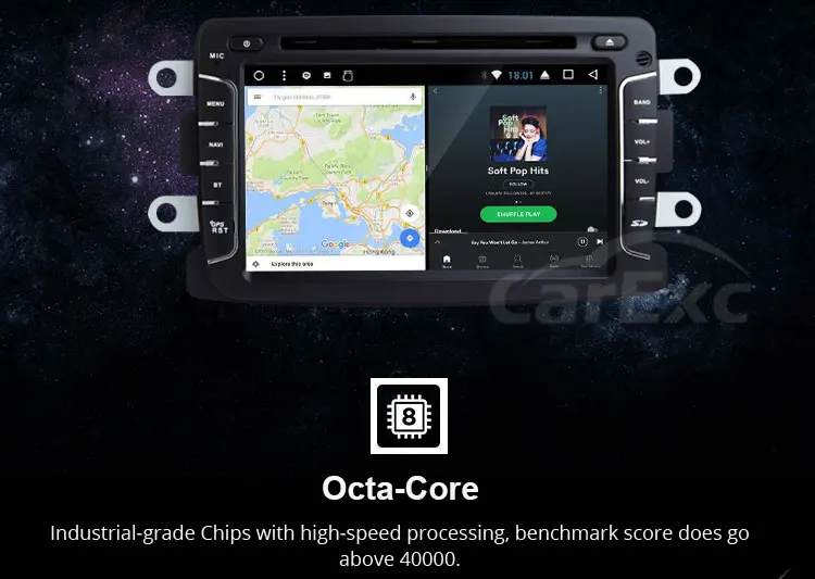 Excellent CarExc Android 9.0 OS Octa Core For Dacia Sandero Duster Renault Captur Lada Xray 2 Logan 2 Car DVD Player With GPS Navigation 15 Excellent CarExc Android 9.0 OS Octa Core For Dacia Sandero Duster Renault Captur Lada Xray 2 Logan 2 Car DVD Player With GPS Navigation 15
