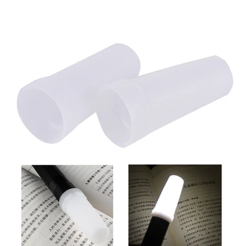 

flashlight diffuser (white) for Convoy S2 S3 S4 S5 S6 S7 flashlight Max inner diameter 2PCS 24.5mm