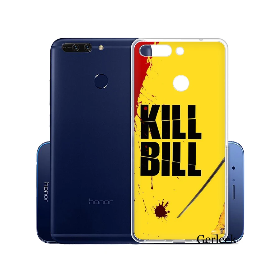 Чехол для телефона Kill Bill Movie Drawing Huawei Honor 6A 7A 7C 7X8X8 9 10 Lite Play мягкие чехлы из