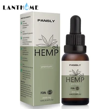 Pure Essential Oils Natural Hemp Oil Organic Drops for Pain Arthritis Joint Pain Anxiety and Stress Relief Skin Care Sleep Oil