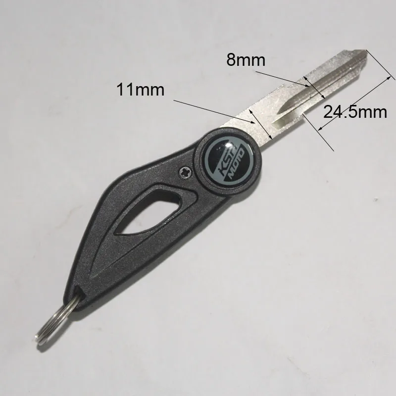 

Foldable Motorcycle Key Blank with KSR MOTO logo For Generic Code 125 150 RIDE BLUR 125 150